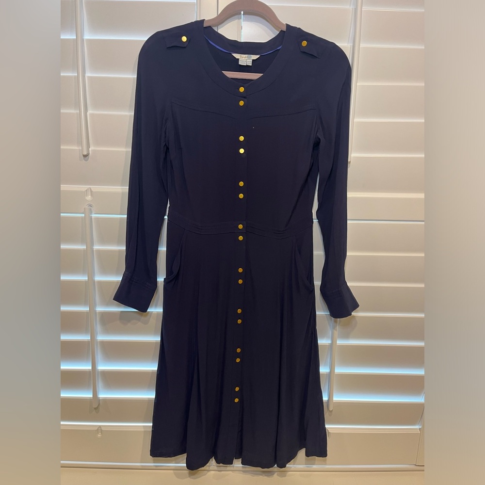 Boden Shirt Dress 4R